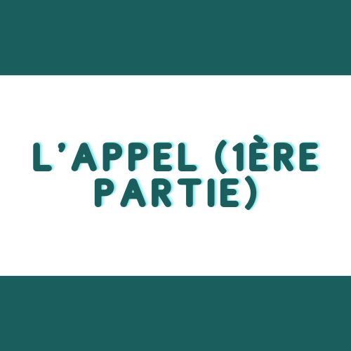 l'appel (1)