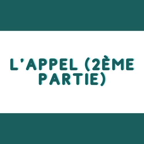 l'appel (2)