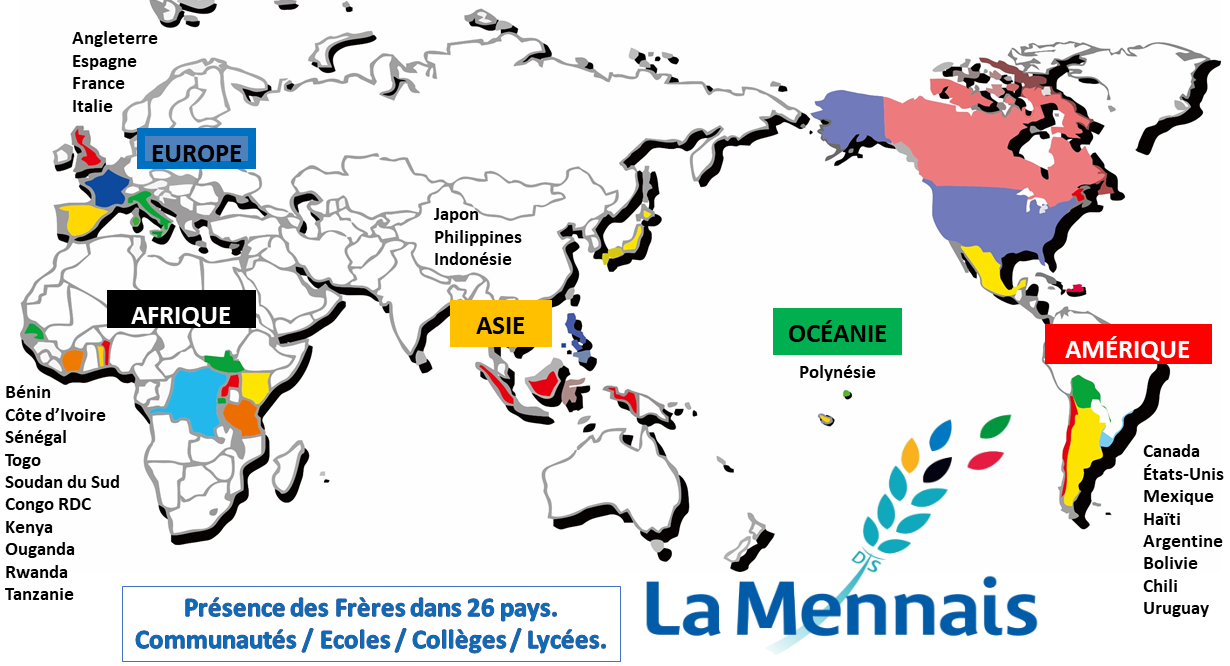 Carte du réseau mennaisien