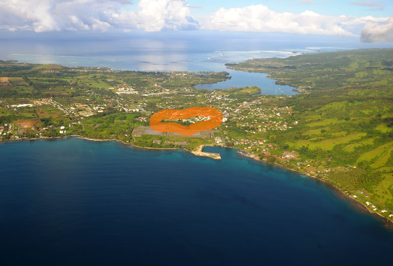 Le campus du SCT au coeur de Taravao